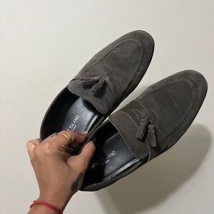 River Island Gray Loafers Sleek Slip-Ons